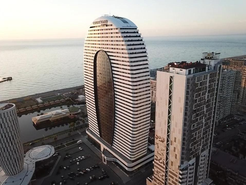 Alliance Palace Sea View Apartment باتومي المظهر الخارجي الصورة