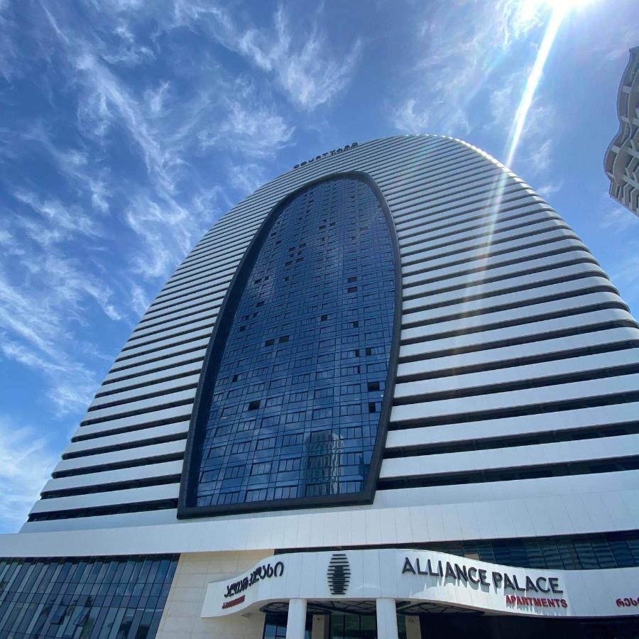 Alliance Palace Sea View Apartment باتومي المظهر الخارجي الصورة
